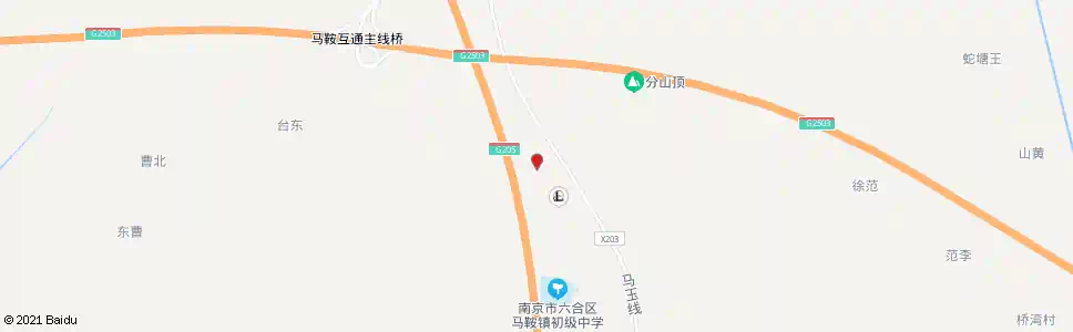 南京马鞍北_公交站地图_南京公交_妙搜公交查询2025