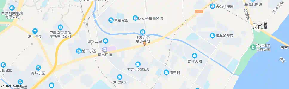 南京浦珠北路浦东路_公交站地图_南京公交_妙搜公交查询2025