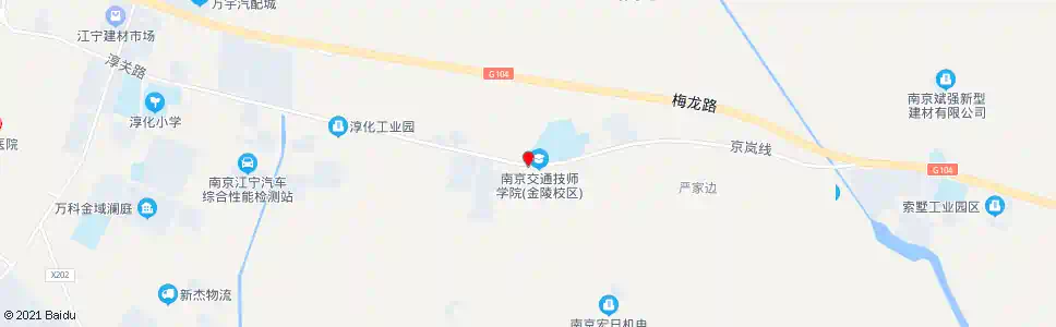 南京七里岗_公交站地图_南京公交_妙搜公交查询2025