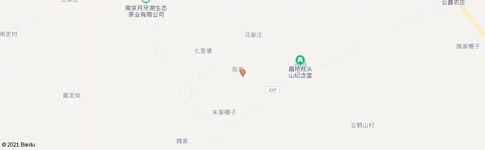 南京祝家_公交站地图_南京公交_妙搜公交查询2025