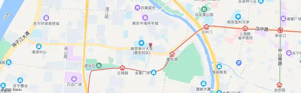 南京迎春里_公交站地图_南京公交_妙搜公交查询2025