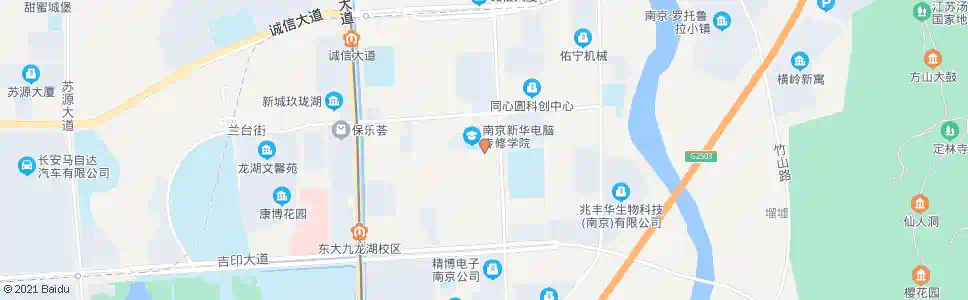 南京松岗街前庄路_公交站地图_南京公交_妙搜公交查询2025