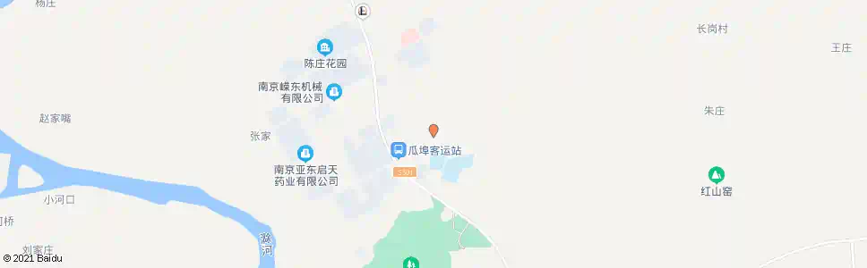 南京烟管营_公交站地图_南京公交_妙搜公交查询2025