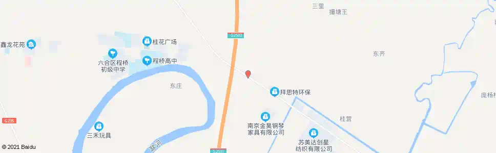南京排山村_公交站地图_南京公交_妙搜公交查询2025