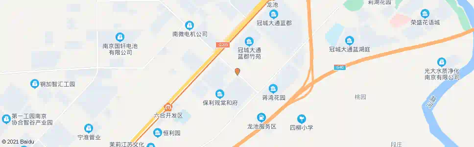 南京龙华东路六合大道_公交站地图_南京公交_妙搜公交查询2025