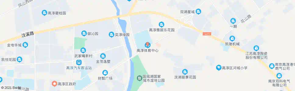 南京高淳体育中心_公交站地图_南京公交_妙搜公交查询2025