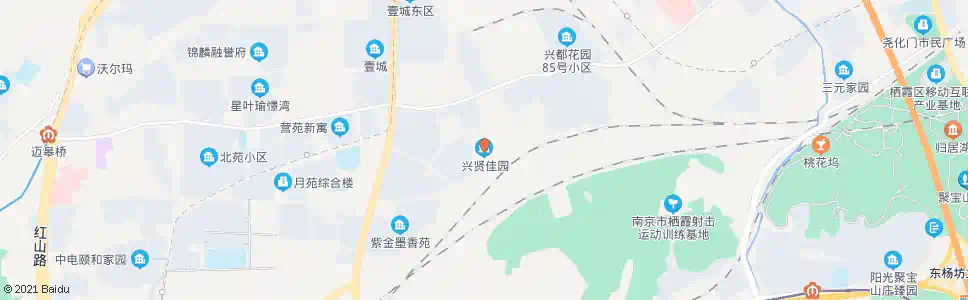 南京兴贤家园北_公交站地图_南京公交_妙搜公交查询2025
