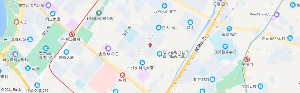 南京科技园管委会北门_公交站地图_南京公交_妙搜公交查询2025