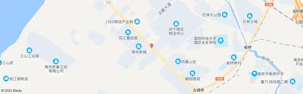 南京大江路东_公交站地图_南京公交_妙搜公交查询2025