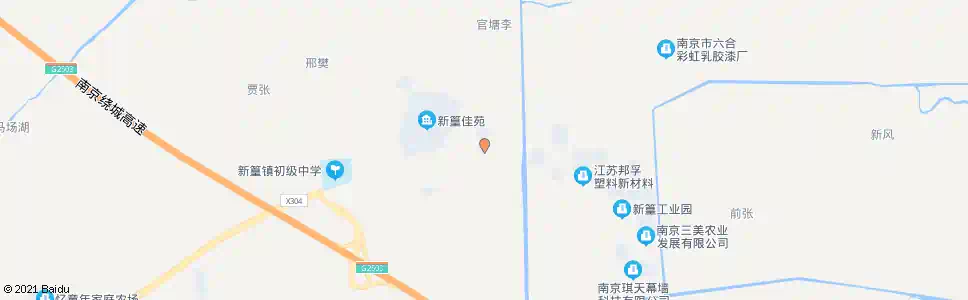 南京新篁东路市场路_公交站地图_南京公交_妙搜公交查询2025
