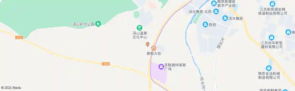 南京圣汤大道_公交站地图_南京公交_妙搜公交查询2025