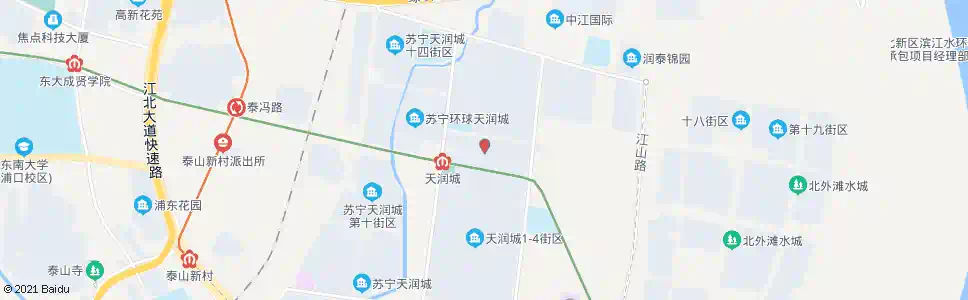 南京润富花园_公交站地图_南京公交_妙搜公交查询2025