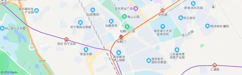 南京仙鹤门站_公交站地图_南京公交_妙搜公交查询2025