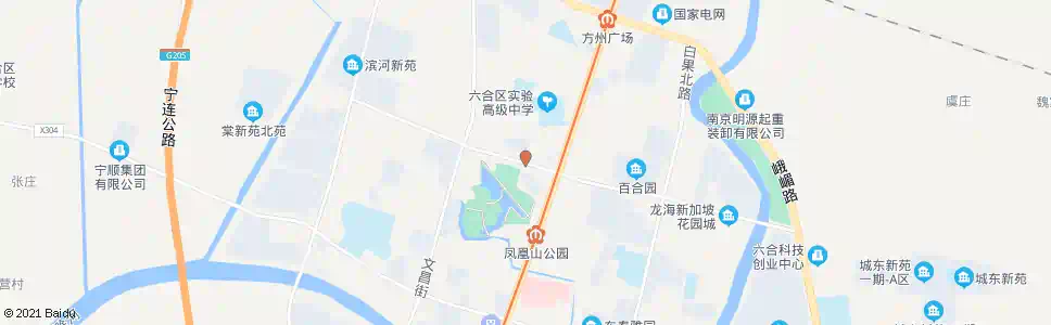 南京园林西路_公交站地图_南京公交_妙搜公交查询2025