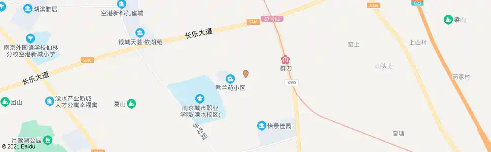 南京联民村委会_公交站地图_南京公交_妙搜公交查询2025