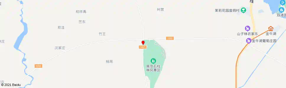 南京石柱林地质公园_公交站地图_南京公交_妙搜公交查询2025