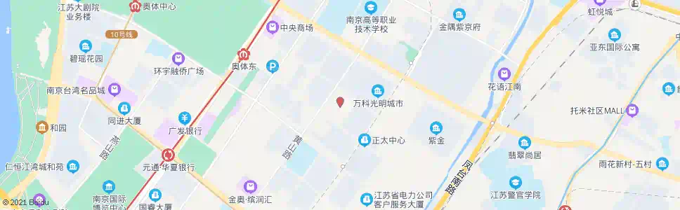 南京中海塞纳丽舍_公交站地图_南京公交_妙搜公交查询2025