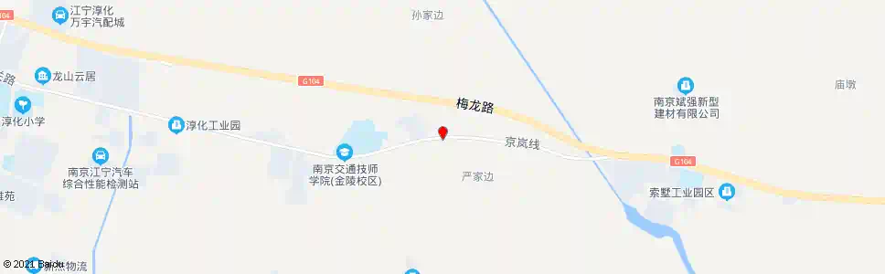南京七家边_公交站地图_南京公交_妙搜公交查询2025