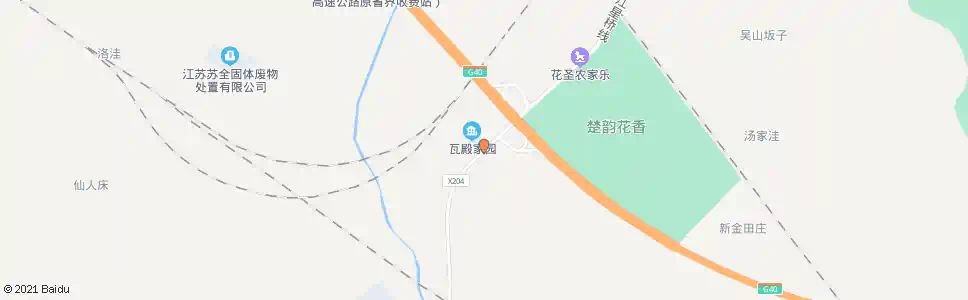 南京瓦殿果园_公交站地图_南京公交_妙搜公交查询2025
