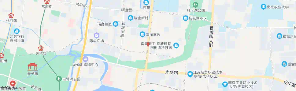 南京光华门北_公交站地图_南京公交_妙搜公交查询2025