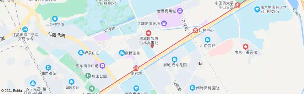 南京文澜路文范路_公交站地图_南京公交_妙搜公交查询2025