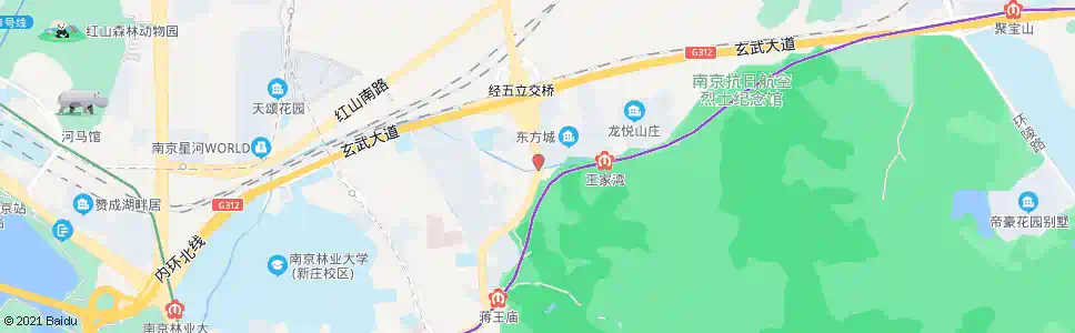 南京樱驼花园_公交站地图_南京公交_妙搜公交查询2025
