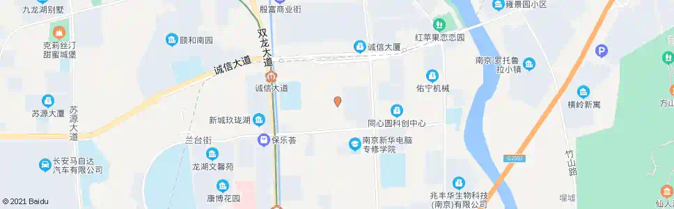 南京殷巷新寓南_公交站地图_南京公交_妙搜公交查询2025