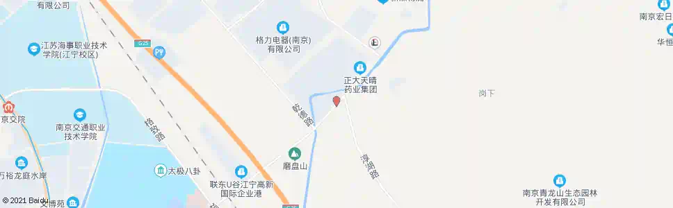 南京山田奶业_公交站地图_南京公交_妙搜公交查询2025