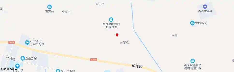南京孙家边_公交站地图_南京公交_妙搜公交查询2025