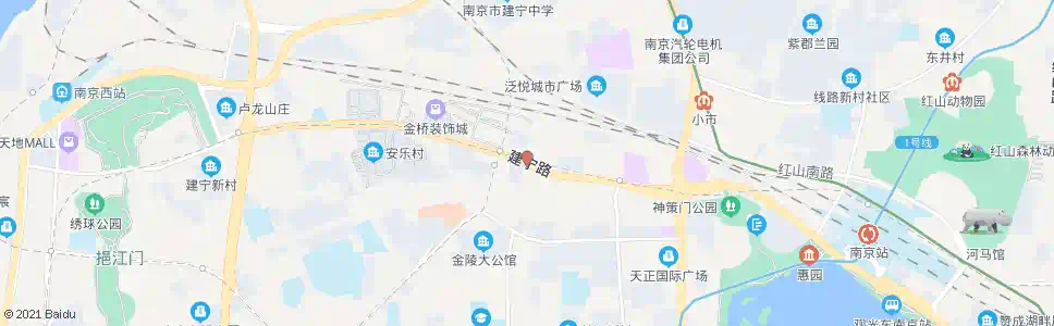 南京河城村_公交站地图_南京公交_妙搜公交查询2025