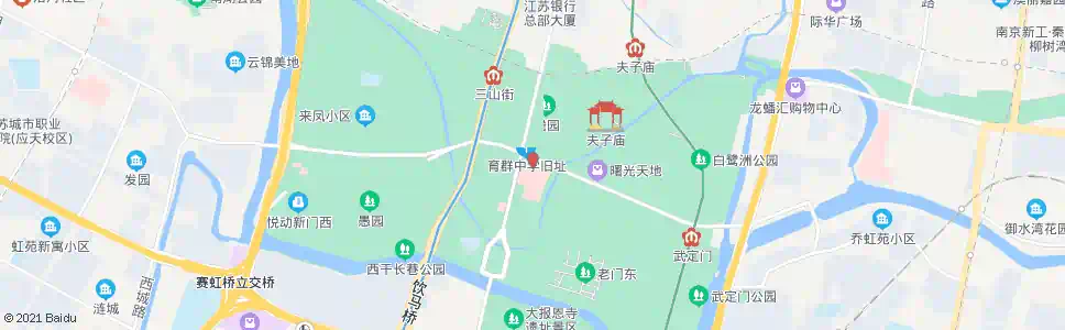 南京市第一医院_公交站地图_南京公交_妙搜公交查询2025