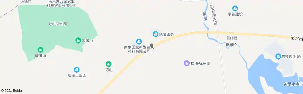南京庙庄_公交站地图_南京公交_妙搜公交查询2025