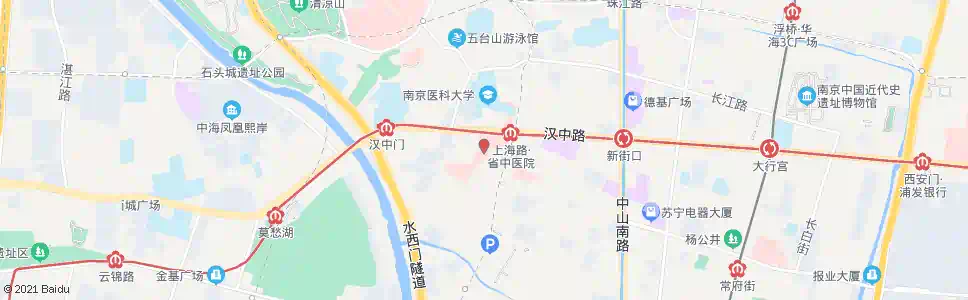 南京石鼓路_公交站地图_南京公交_妙搜公交查询2025