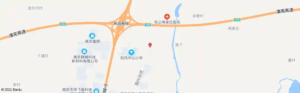 南京和凤窑厂_公交站地图_南京公交_妙搜公交查询2025