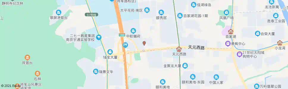 南京静淮街南_公交站地图_南京公交_妙搜公交查询2025