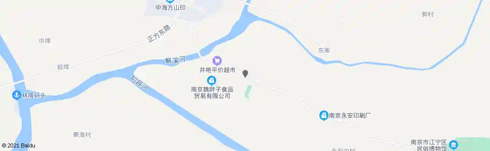 南京庄头村_公交站地图_南京公交_妙搜公交查询2025