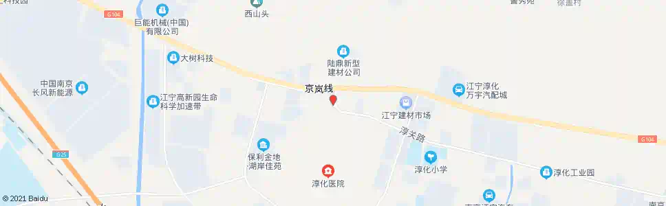 南京淳化_公交站地图_南京公交_妙搜公交查询2025