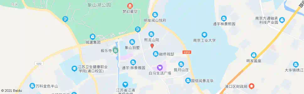 南京熙龙山院_公交站地图_南京公交_妙搜公交查询2025