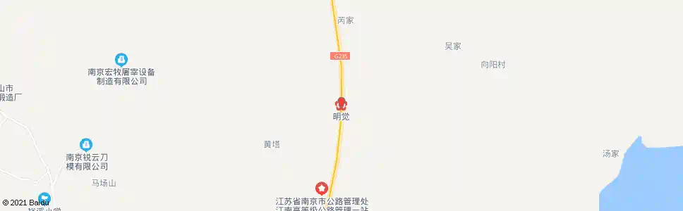 南京明觉新区_公交站地图_南京公交_妙搜公交查询2025