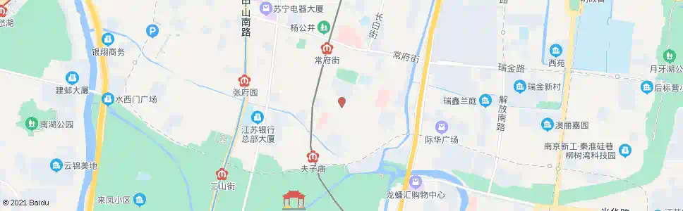 南京三中_公交站地图_南京公交_妙搜公交查询2025