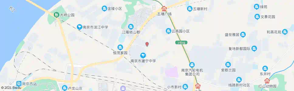 南京戎军路南_公交站地图_南京公交_妙搜公交查询2025