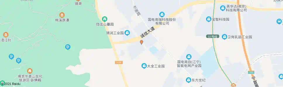 南京诚信大道(隐龙路)_公交站地图_南京公交_妙搜公交查询2025