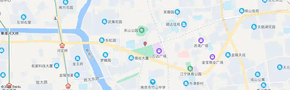 南京江宁区委_公交站地图_南京公交_妙搜公交查询2025