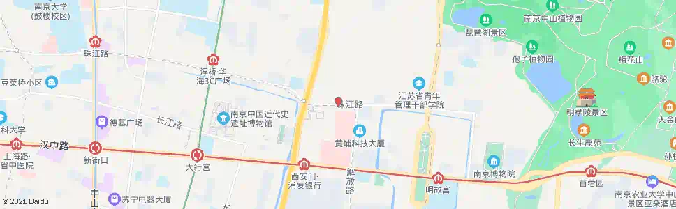 南京马标_公交站地图_南京公交_妙搜公交查询2025