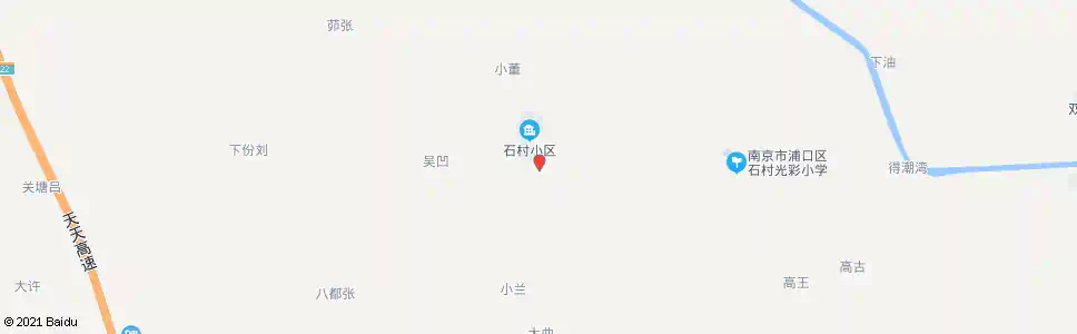 南京石村小区_公交站地图_南京公交_妙搜公交查询2025