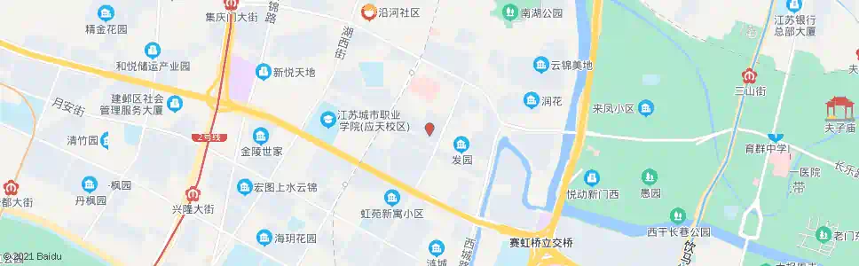 南京南苑新村_公交站地图_南京公交_妙搜公交查询2025