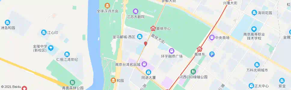 南京乐山路富春江西街_公交站地图_南京公交_妙搜公交查询2025