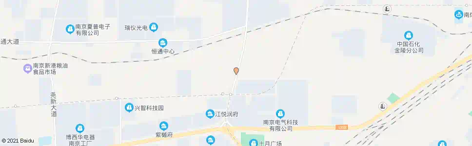 南京恒广路东_公交站地图_南京公交_妙搜公交查询2025