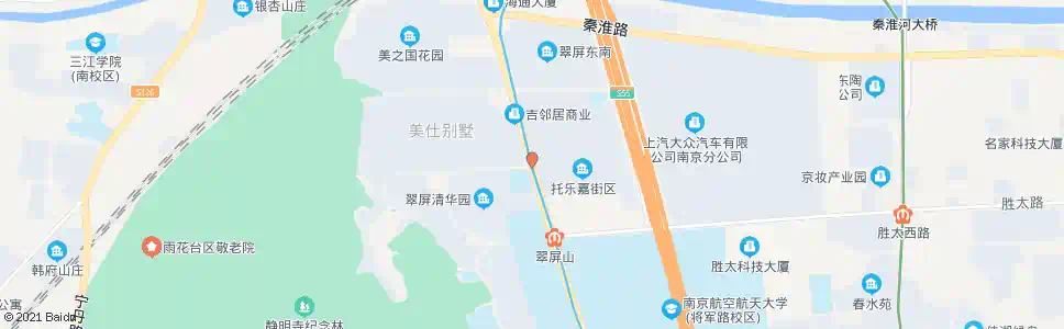 南京托乐嘉_公交站地图_南京公交_妙搜公交查询2025