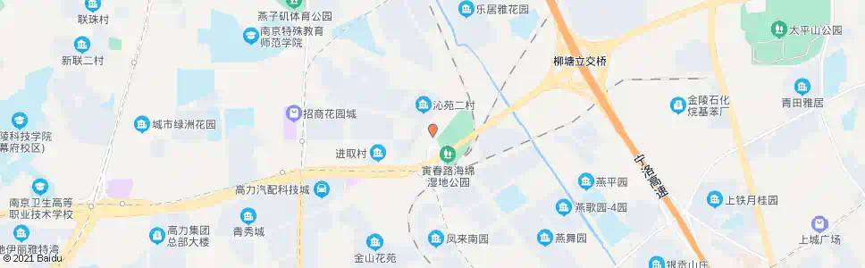 南京寅春路瑞平路_公交站地图_南京公交_妙搜公交查询2025